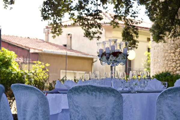 wedding catering table event
